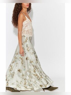 Free People Gabby sequin maxi skirt